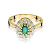 Gold Diamant Ring EY-45 0.10ct | ergold