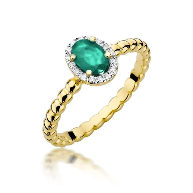 copy of Gold Ring 585 mit Diamant Diamant Diamant 0.10ct