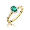 Gold Diamant Ring EY-45 0.10ct | ergold