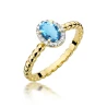 Gold Diamant Ring EY-45 0.10ct | ergold