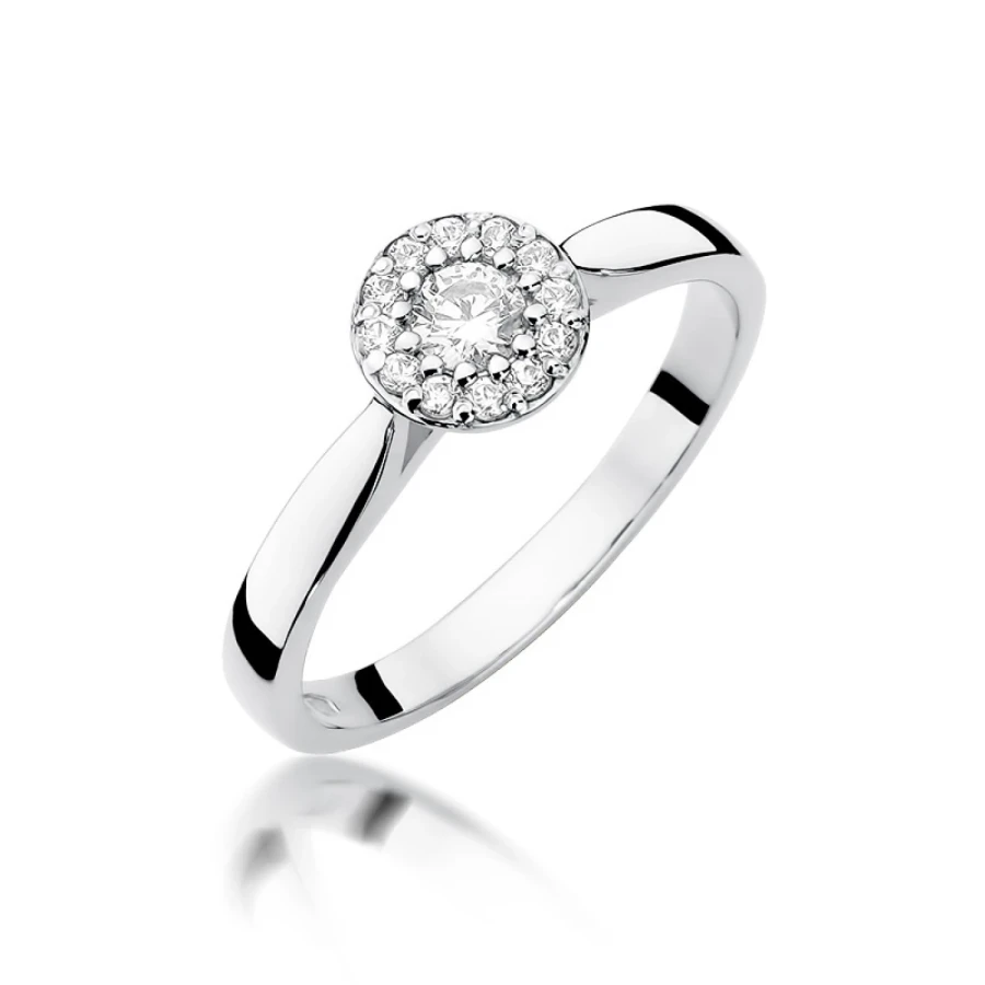 Gold Diamant Ring EY-45 0.10ct | ergold