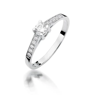 Gold Diamant Ring EY-45 0.10ct | ergold