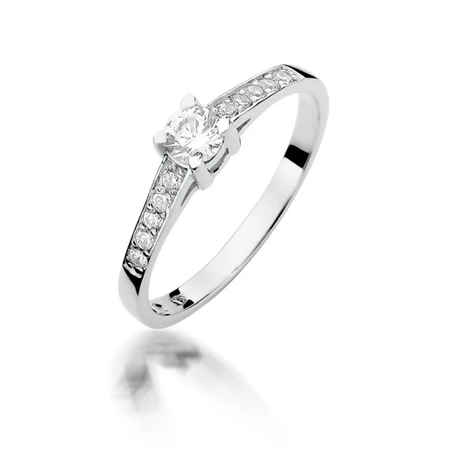 copy of Gold Ring 585 mit Diamant Diamant Diamant 0.10ct