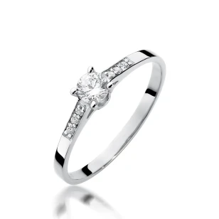 Gold Diamant Ring EY-45 0.10ct | ergold