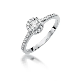 Gold Diamant Ring EY-45 0.10ct | ergold