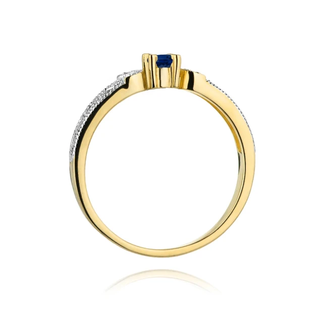 copy of Gold Ring 585 mit Diamant Diamant Diamant 0.10ct