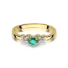 Gold Diamant Ring EY-45 0.10ct | ergold