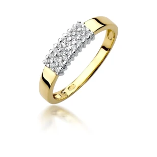 Gold Diamant Ring EY-45 0.10ct | ergold