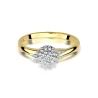 Gold Diamant Ring EY-45 0.10ct | ergold