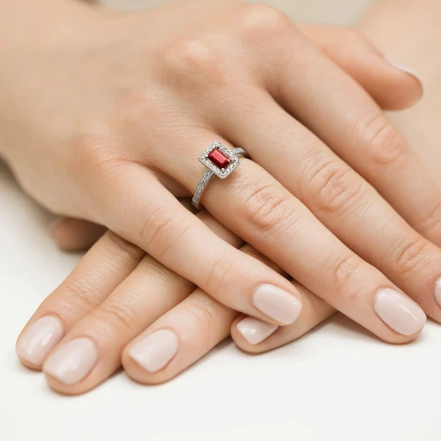 copy of Gold Ring 585 mit Diamant Diamant Diamant 0.10ct