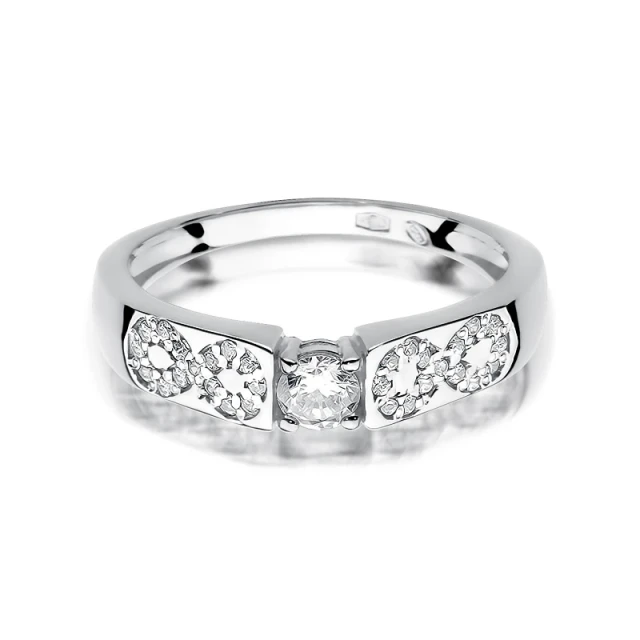 copy of Gold Ring 585 mit Diamant Diamant Diamant 0.10ct