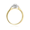 Gold Diamant Ring EY-45 0.10ct | ergold