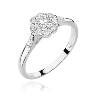 Gold Diamant Ring EY-45 0.10ct | ergold