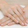 Gold Diamant Ring EY-45 0.10ct | ergold