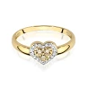 Gold Diamant Ring EY-45 0.10ct | ergold