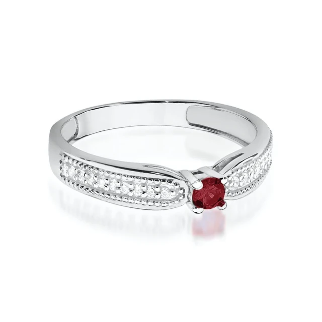 copy of Gold Ring 585 mit Diamant Diamant Diamant 0.10ct