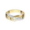 Gold Diamant Ring EY-45 0.10ct | ergold