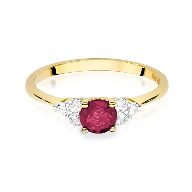 copy of Gold Ring 585 mit Diamant Diamant Diamant 0.10ct