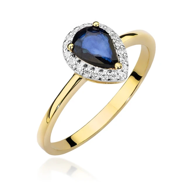 copy of Gold Ring 585 mit Diamant Diamant Diamant 0.10ct