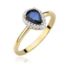 Gold Diamant Ring EY-45 0.10ct | ergold