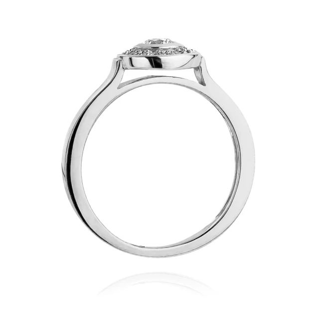 copy of Gold Ring 585 mit Diamant Diamant Diamant 0.10ct