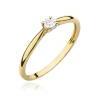 Gold Diamant Ring EY-45 0.10ct | ergold