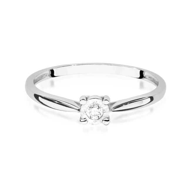 copy of Gold Ring 585 mit Diamant Diamant Diamant 0.10ct