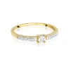 Gold Diamant Ring EY-45 0.10ct | ergold