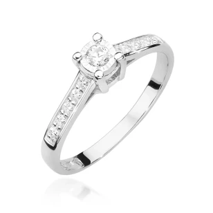 Gold Diamant Ring EY-45 0.10ct | ergold