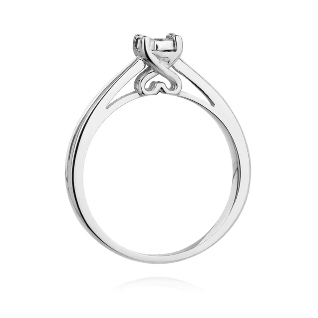 copy of Gold Ring 585 mit Diamant Diamant Diamant 0.10ct