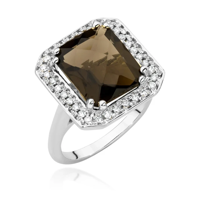 copy of Gold Ring 585 mit Diamant Diamant Diamant 0.10ct