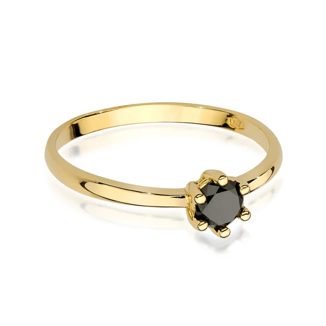 copy of Gold Ring 585 mit Diamant Diamant Diamant 0.10ct