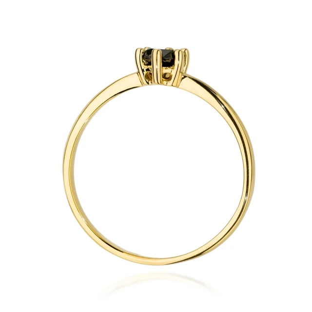 copy of Gold Ring 585 mit Diamant Diamant Diamant 0.10ct