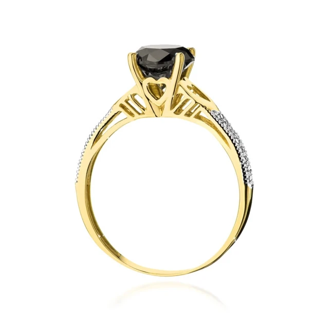 copy of Gold Ring 585 mit Diamant Diamant Diamant 0.10ct