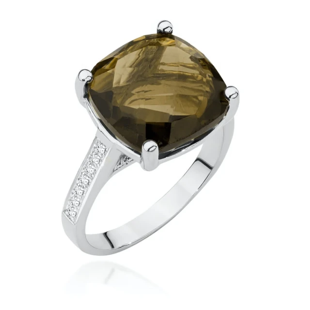 copy of Gold Ring 585 mit Diamant Diamant Diamant 0.10ct