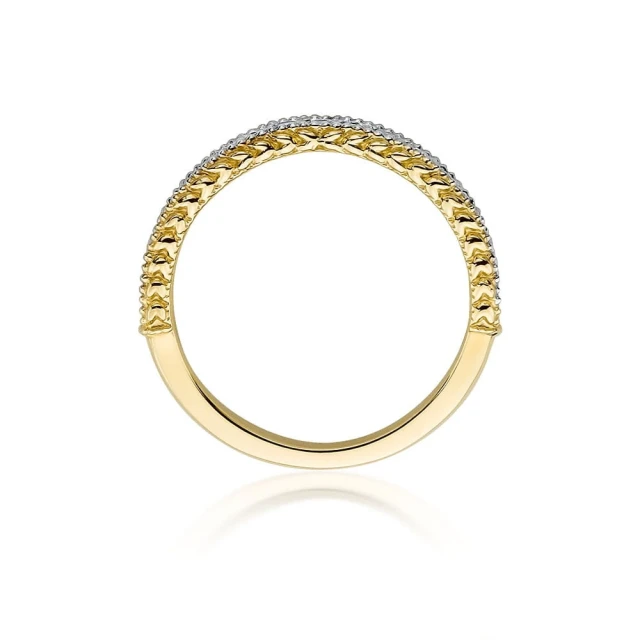 copy of Gold Ring 585 mit Diamant Diamant Diamant 0.10ct