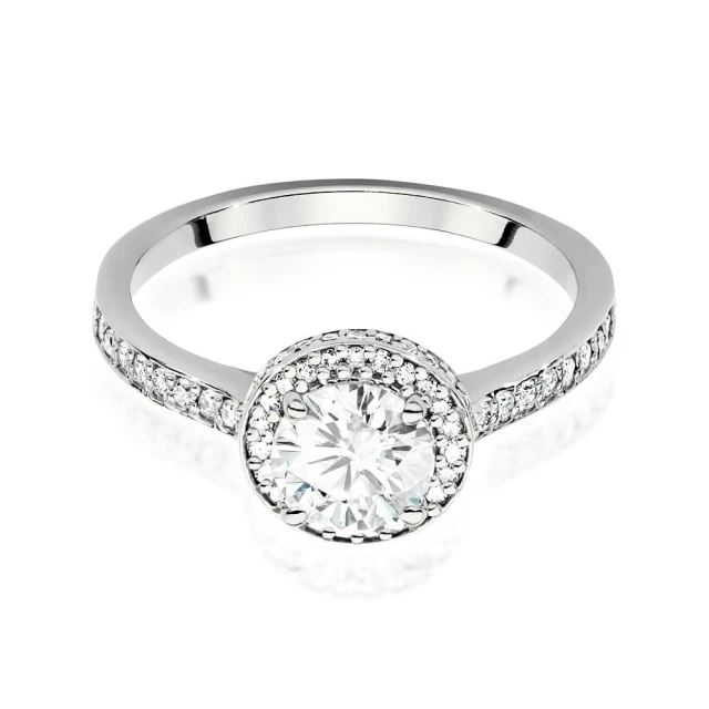 copy of Gold Ring 585 mit Diamant Diamant Diamant 0.10ct