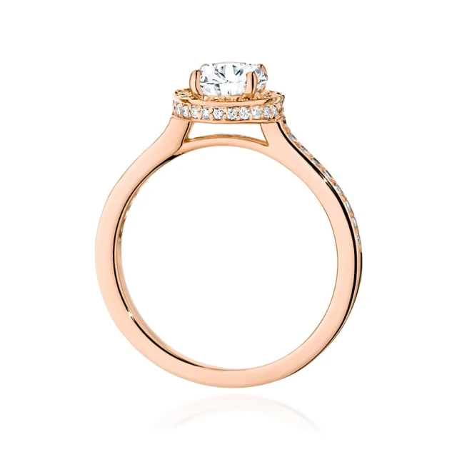 copy of Gold Ring 585 mit Diamant Diamant Diamant 0.10ct