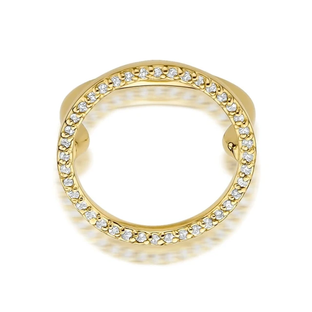 copy of Gold Ring 585 mit Diamant Diamant Diamant 0.10ct