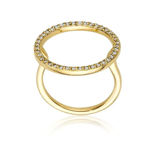 copy of Gold Ring 585 mit Diamant Diamant Diamant 0.10ct