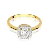 Gold Diamant Ring EY-45 0.10ct | ergold