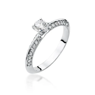 Gold Diamant Ring EY-45 0.10ct | ergold