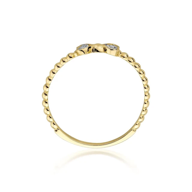 copy of Gold Ring 585 mit Diamant Diamant Diamant 0.10ct