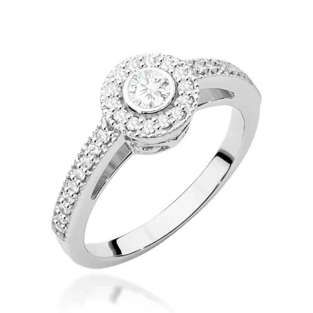 copy of Gold Ring 585 mit Diamant Diamant Diamant 0.10ct