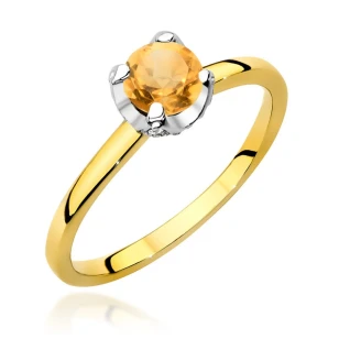 Gold Diamant Ring EY-45 0.10ct | ergold