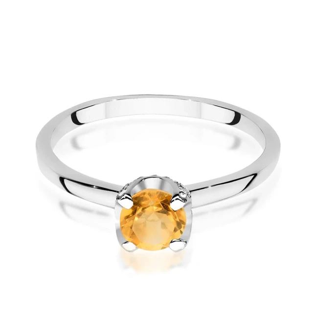 copy of Gold Ring 585 mit Diamant Diamant Diamant 0.10ct