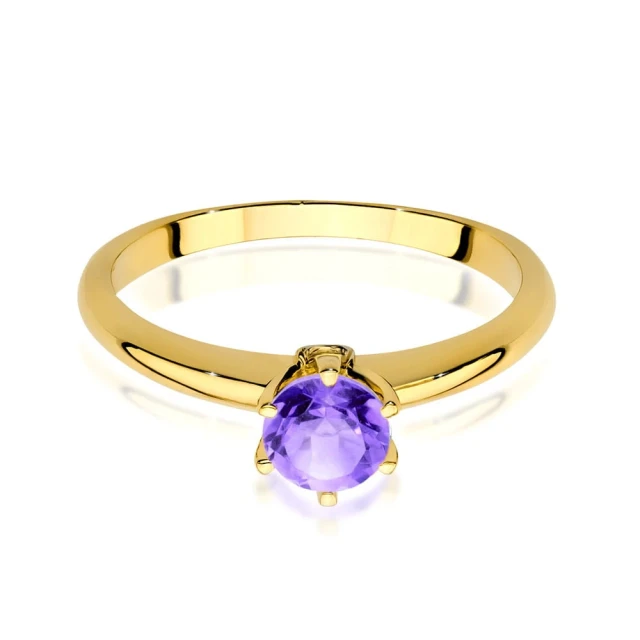 copy of Gold Ring 585 mit Diamant Diamant Diamant 0.10ct