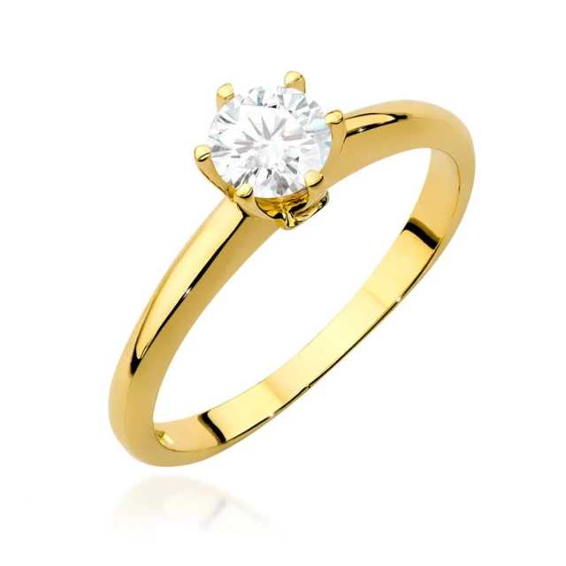 copy of Gold Ring 585 mit Diamant Diamant Diamant 0.10ct