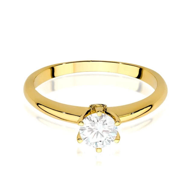 copy of Gold Ring 585 mit Diamant Diamant Diamant 0.10ct