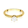 Gold Diamant Ring EY-45 0.10ct | ergold